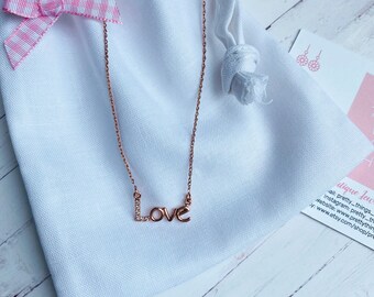 Love Island Necklace - Etsy UK