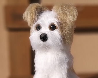 Realistic Crochet Jack Tzu Pattern: Amigurumi Dog (PDF Pattern)