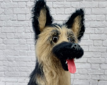 Häkelanleitung Deutscher Schäferhund Englisch Deutsch Polish PDF