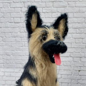 Crochet Pattern German Shepherd Dog English Deutsche Polish PDF