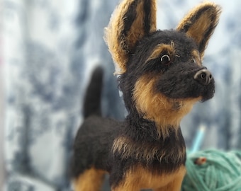 Crochet Pattern | German Shepherd | Dog | Amigurumi | Alsatian dog | Pdf | German Shepherd Dog