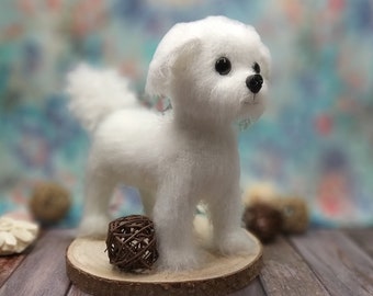 Handmade | Stuffed | Dog Maltese | Personalized | Custom | Meme | dog | Maltese | Maltipoo | Bichon | Gift | Kids | Dog lovers
