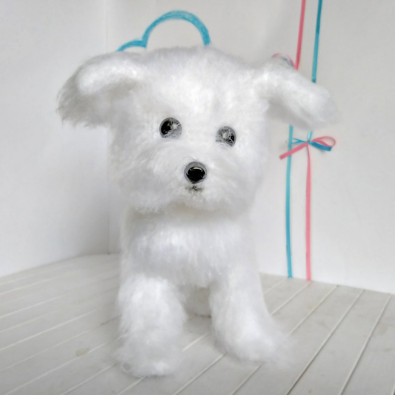 Crochet Patterns Dog Maltese Crochet Pattern Maltipoo Etsy