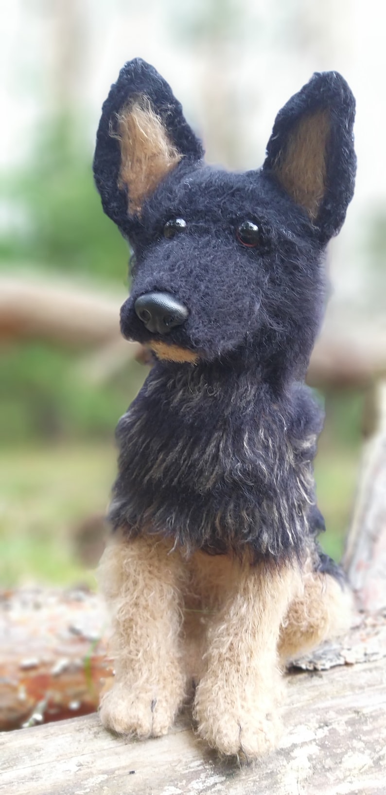 Crochet Pattern German Shepherd Dog Alsatian Amigurumi Etsy Australia