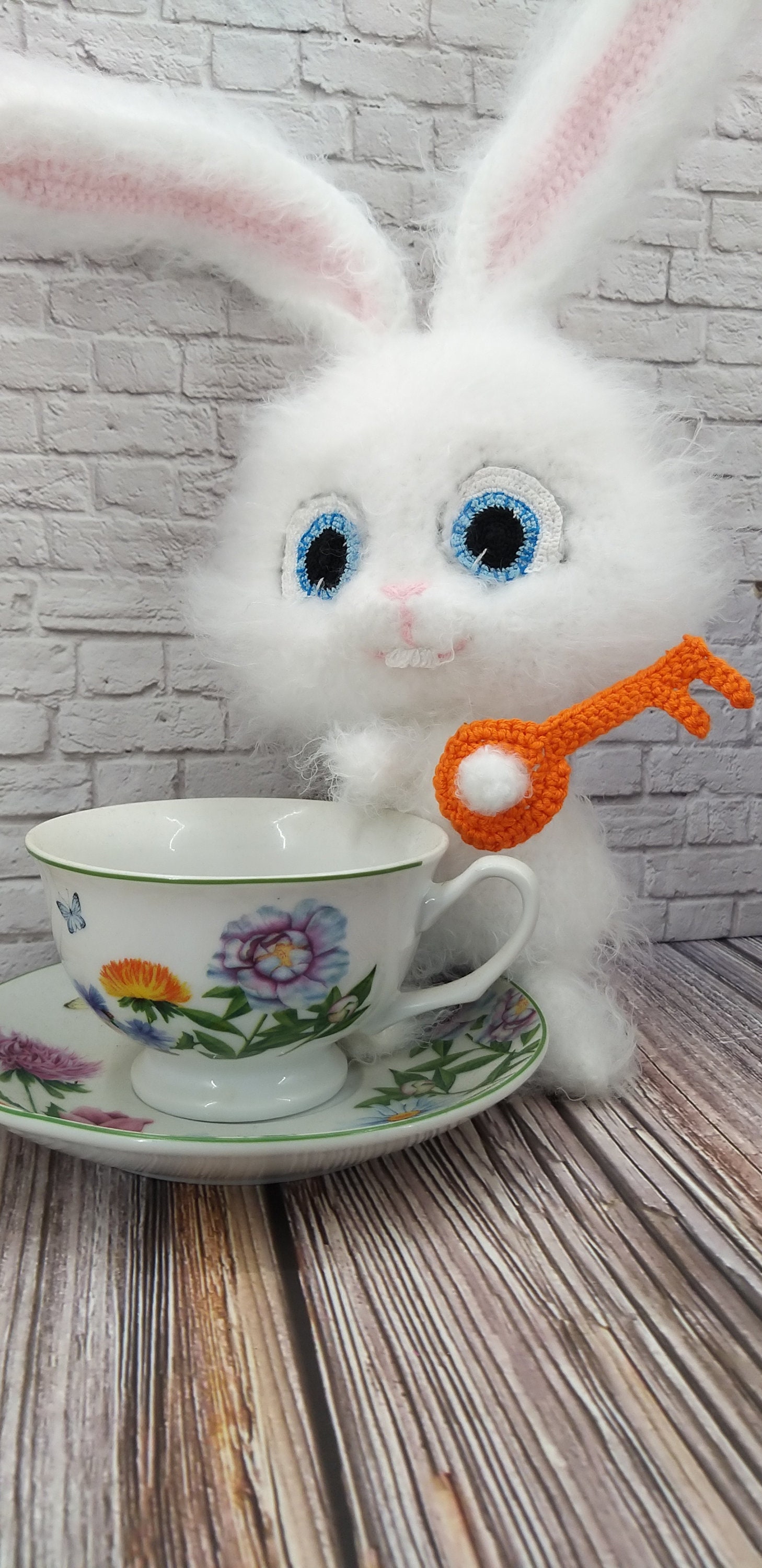 Crochet Pattern Bunny Snow White Ball PDF - Etsy