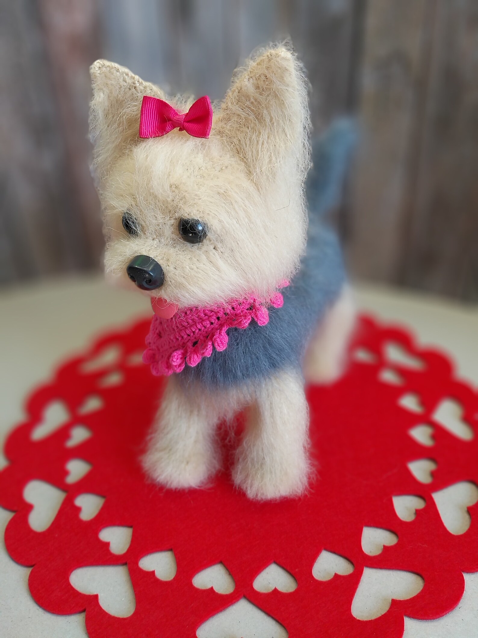 Crochet Pattern Yorkshire Terrier Yorkie Amigurumi Dog Etsy