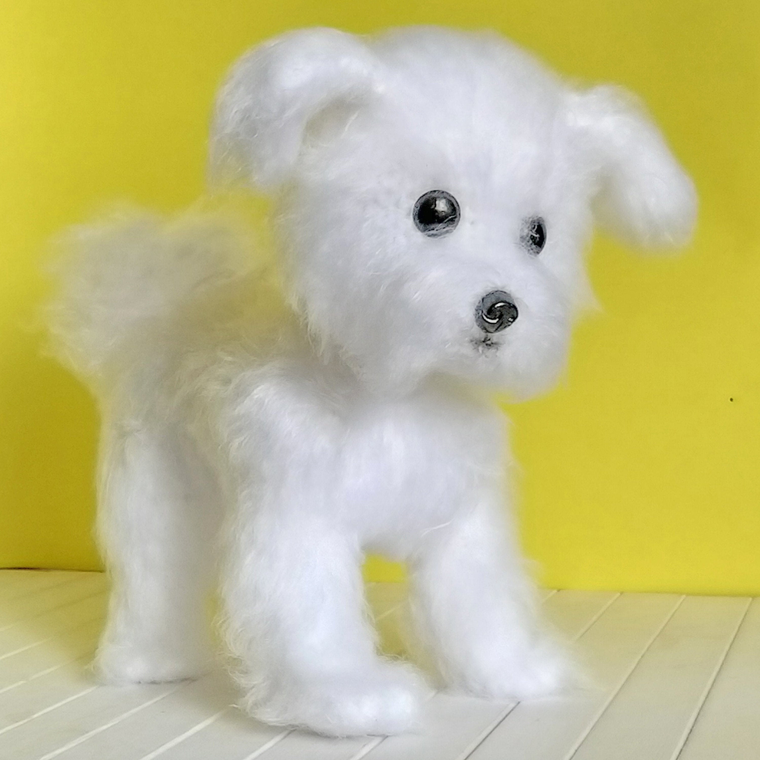 Crochet Patterns Dog Maltese Crochet Pattern Maltipoo Etsy