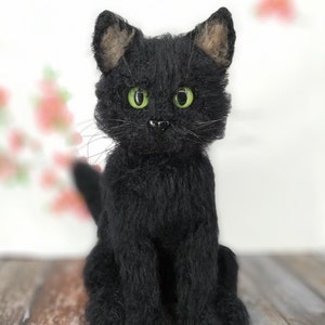 Crochet Pattern Black Cat Realistic Amigurumi Cat Gray cat White cat Digital PDF image 3