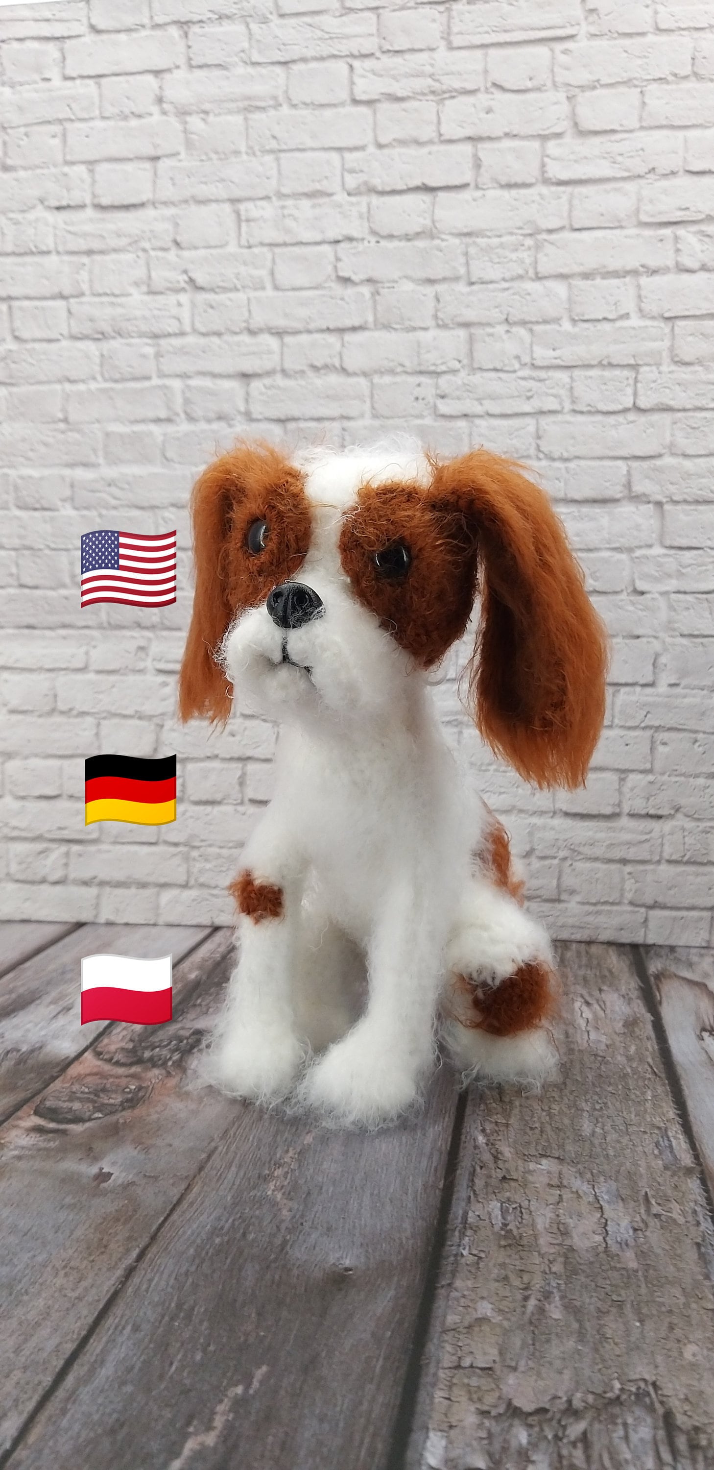 king charles cavalier stuffed toy