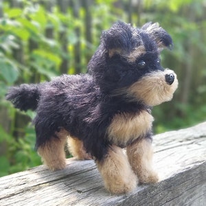 Handmade Stuffed Dog Yorkshire Terrier | Personalized | Meme | Custom | Memorial | York | Terrier