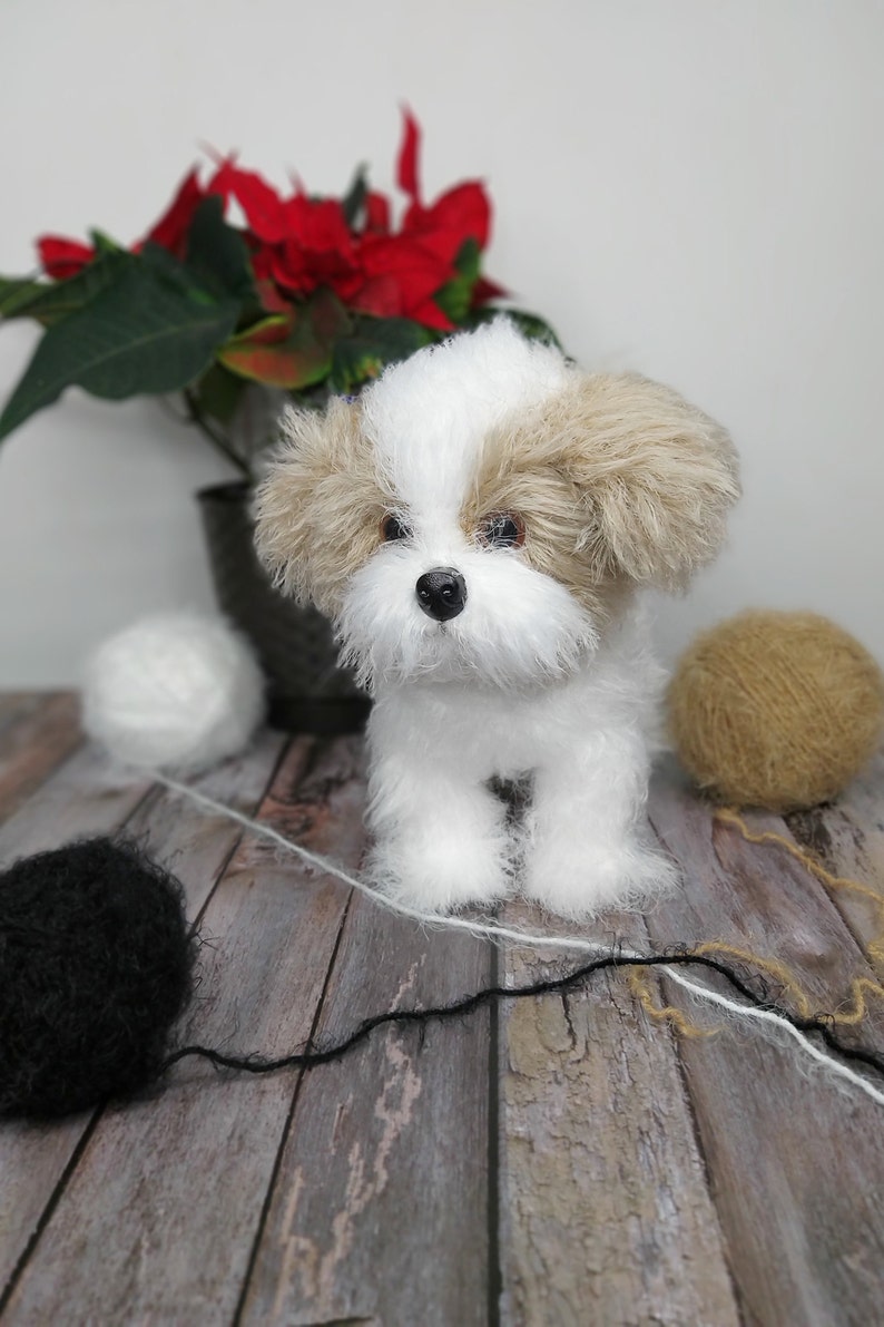 Realistic Crochet Pattern Shih tzu Shihtzu Shihtzu Dog Etsy