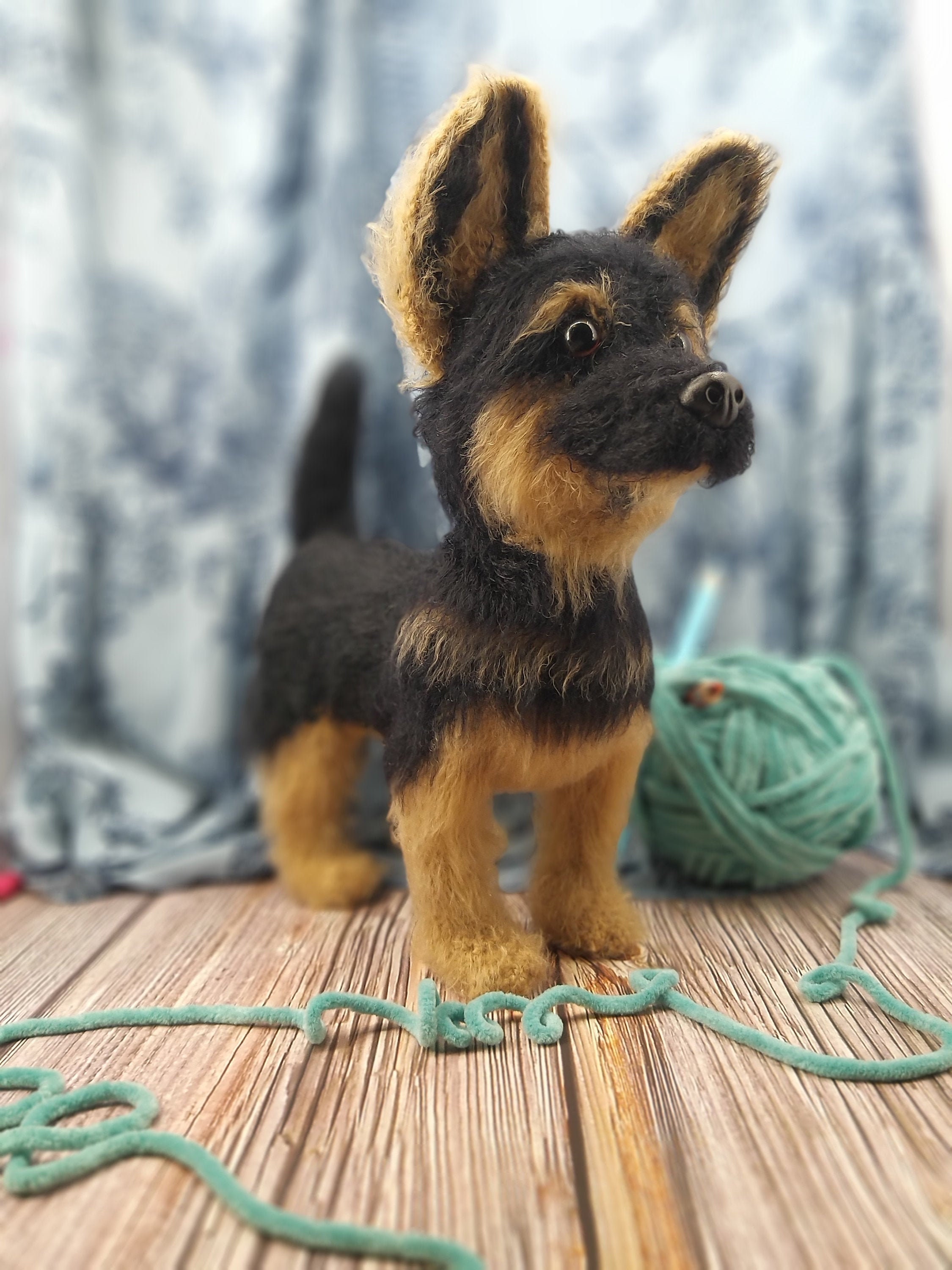 Crochet Pattern | German Shepherd | Dog | Amigurumi | Alsatian dog | Pdf | German Shepherd Dog