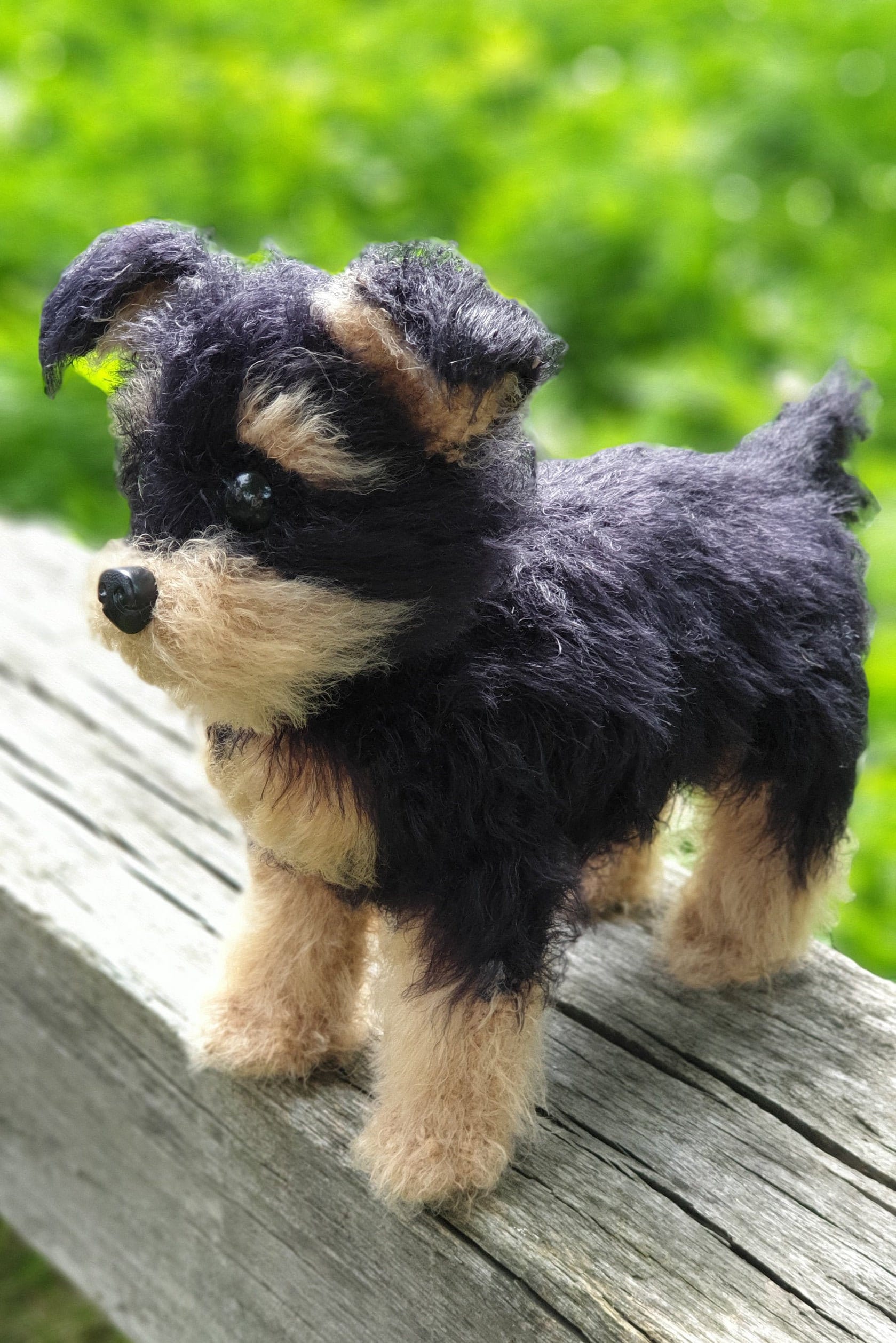Crochet Pattern Yorkshire Terrier Yorkie Amigurumi Dog Etsy