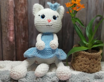 Crochet Pattern Cat | Amigurumi | Doll | Toy | Cute | PDF