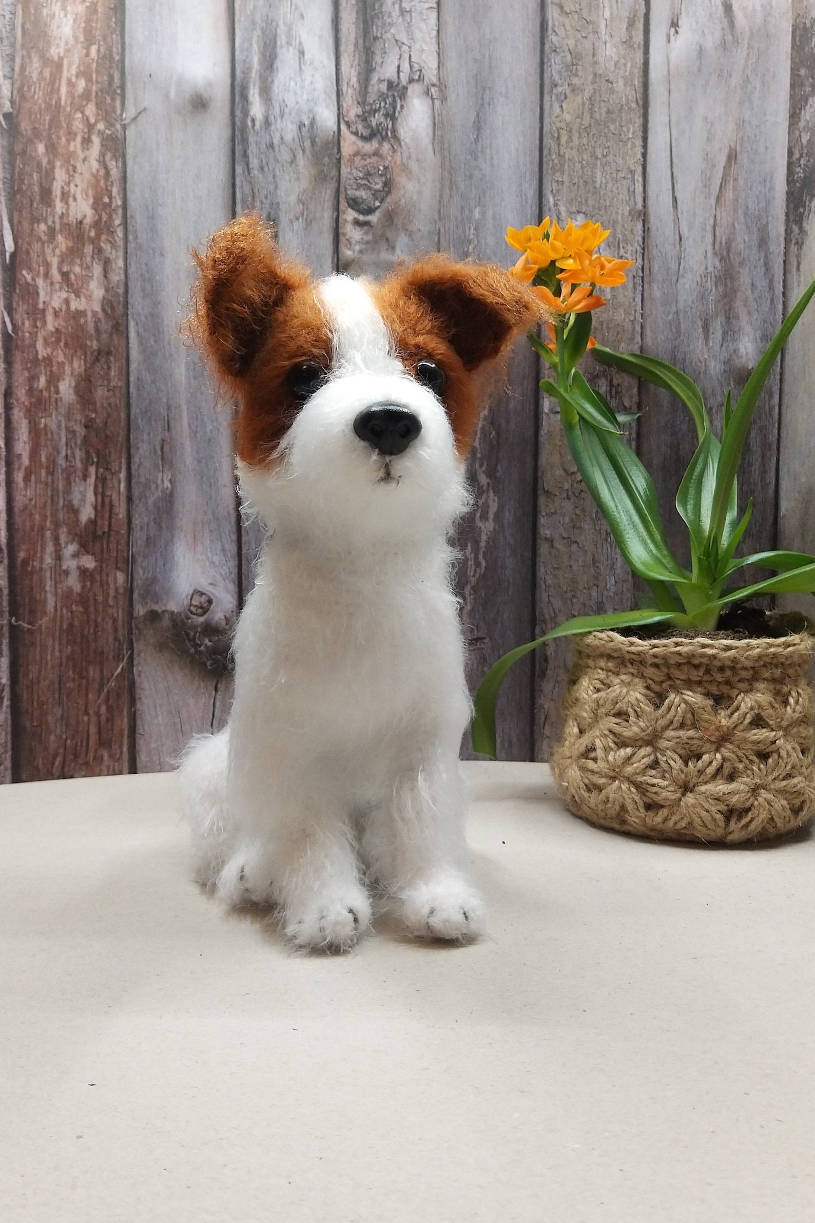 Jack Russell Terrier Crochet Pattern Dog Crochet Pattern Etsy