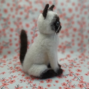 Siamese cat amigurumi crochet pattern Realistic cat cats handmade PDF DIY Tutorial Instruction crochet lover cats image 8