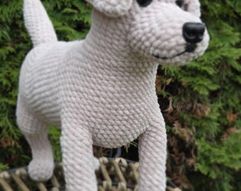 Labrador Dog Crochet Pattern: Amigurumi Puppy (PDF Download)