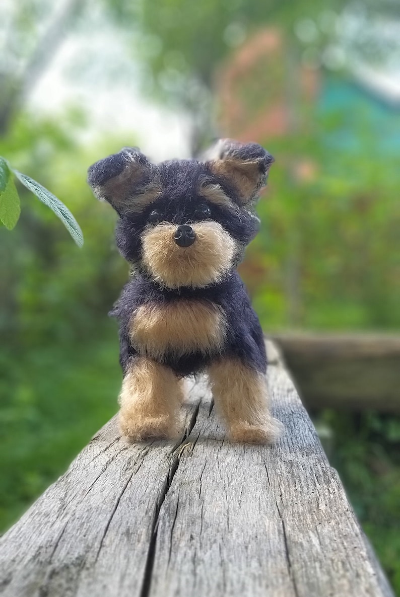 Crochet Pattern Yorkshire Terrier Yorkie Amigurumi Dog Etsy