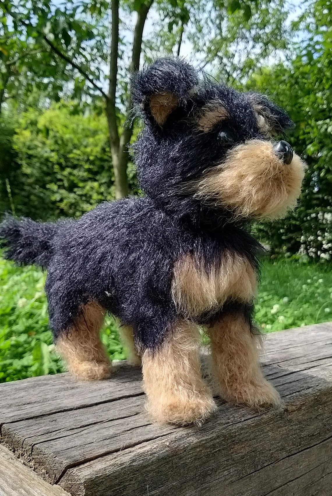 Crochet Pattern Yorkshire Terrier Yorkie Amigurumi Dog Etsy