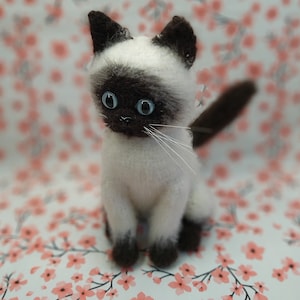 Siamese cat amigurumi crochet pattern Realistic cat cats handmade PDF DIY Tutorial Instruction crochet lover cats image 4