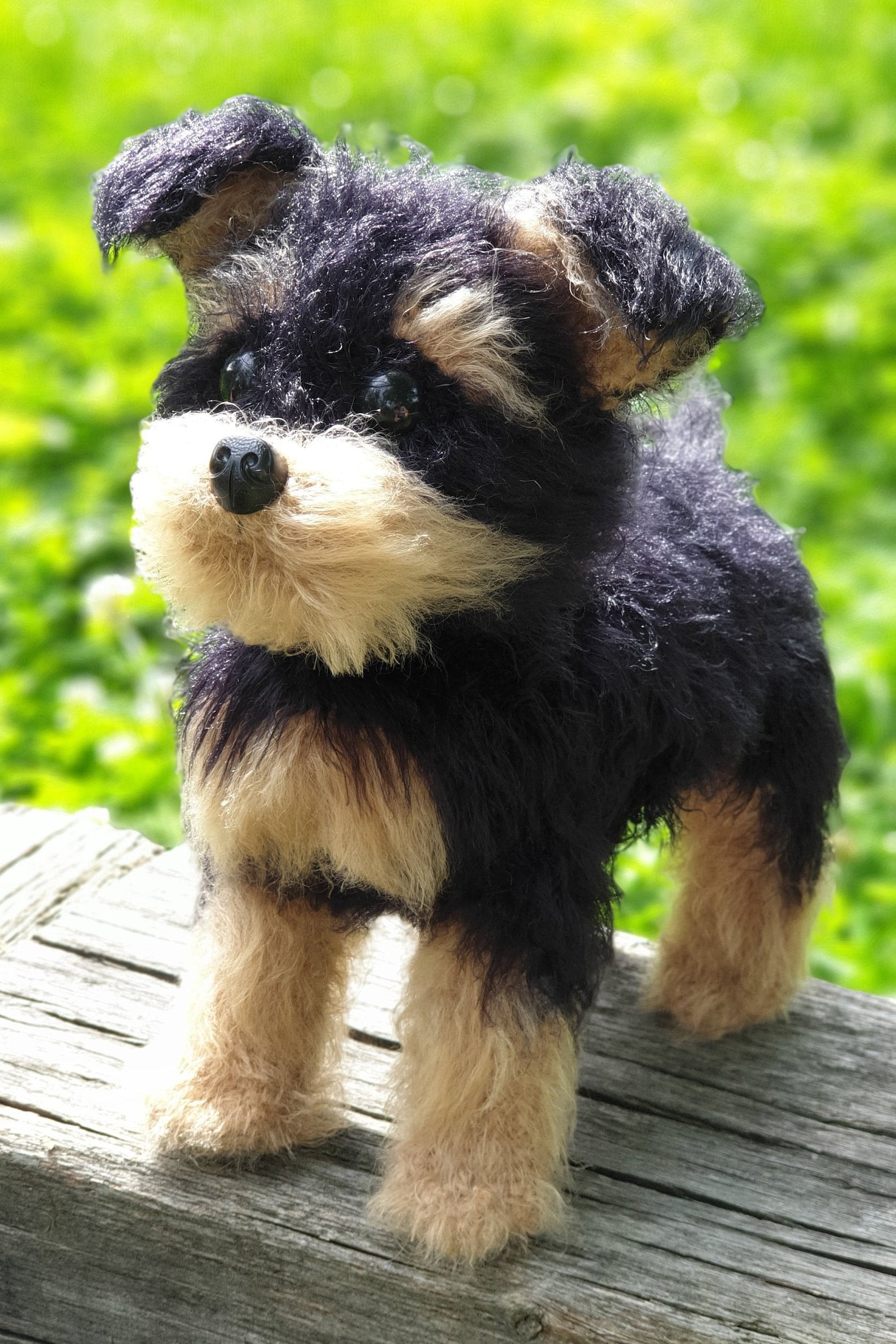 Crochet Pattern Yorkshire Terrier Yorkie Amigurumi Dog Etsy