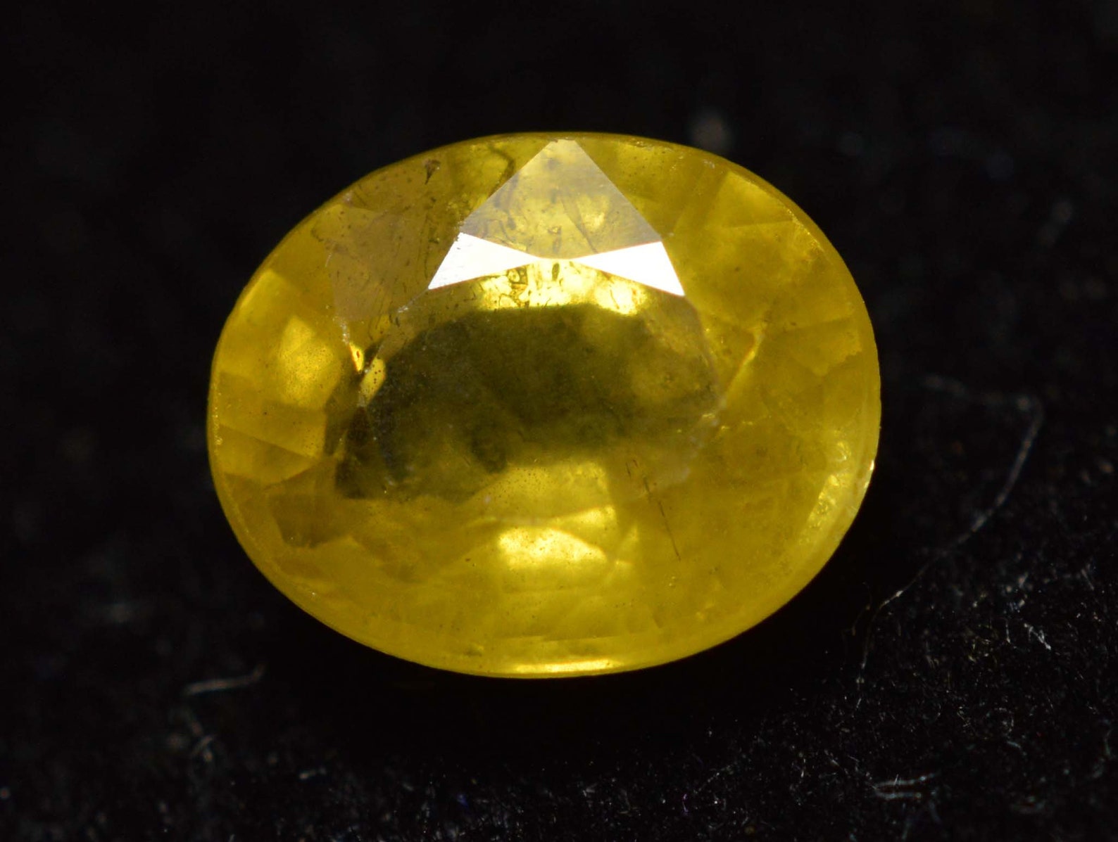 0.80 Ct Natural Ceylon Yellow Sapphire VS Mined GIE Certified Etsy