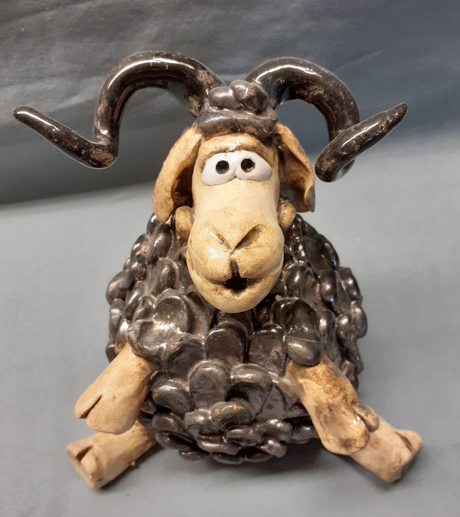 Ceramic sheep unique gift ceramic sculpture ceramic Etsy