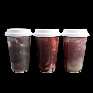 Porcelain Travel cup - Abstract