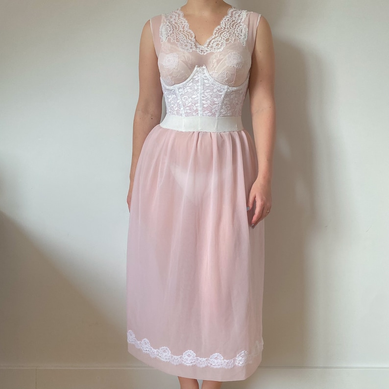 LACEY KNIT DRESS PINK