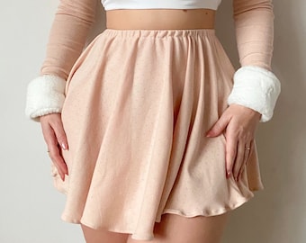 Clara-rok in roze