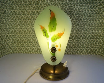 Vintage 1950s tableside table lamp made in Italy