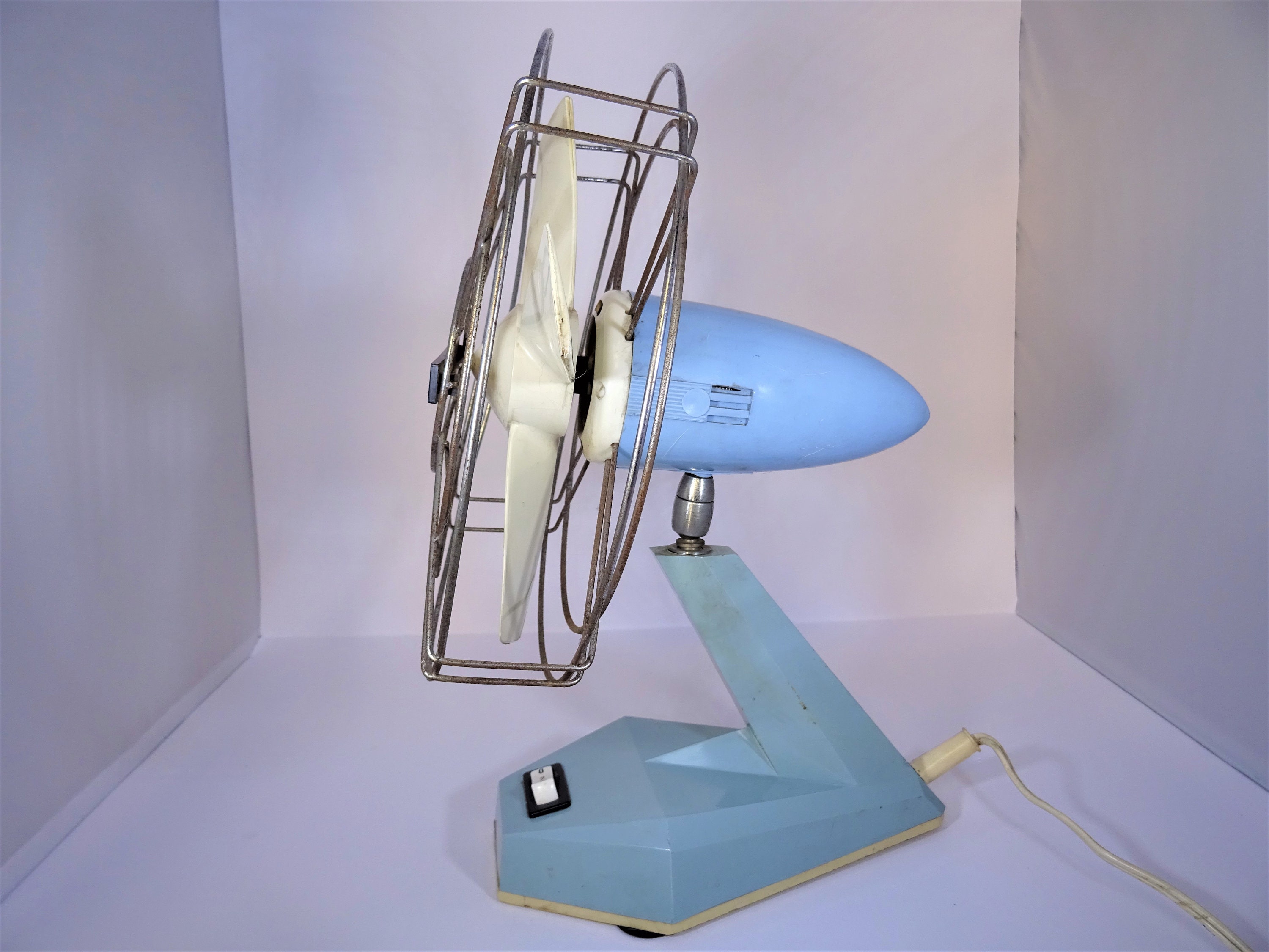 AEPI Table Fan Made in Italy 1970 Etsy