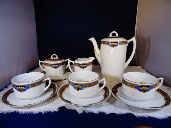 Set tazze da tè Vintage Made in Czechoslovakia 1960 -  Italia