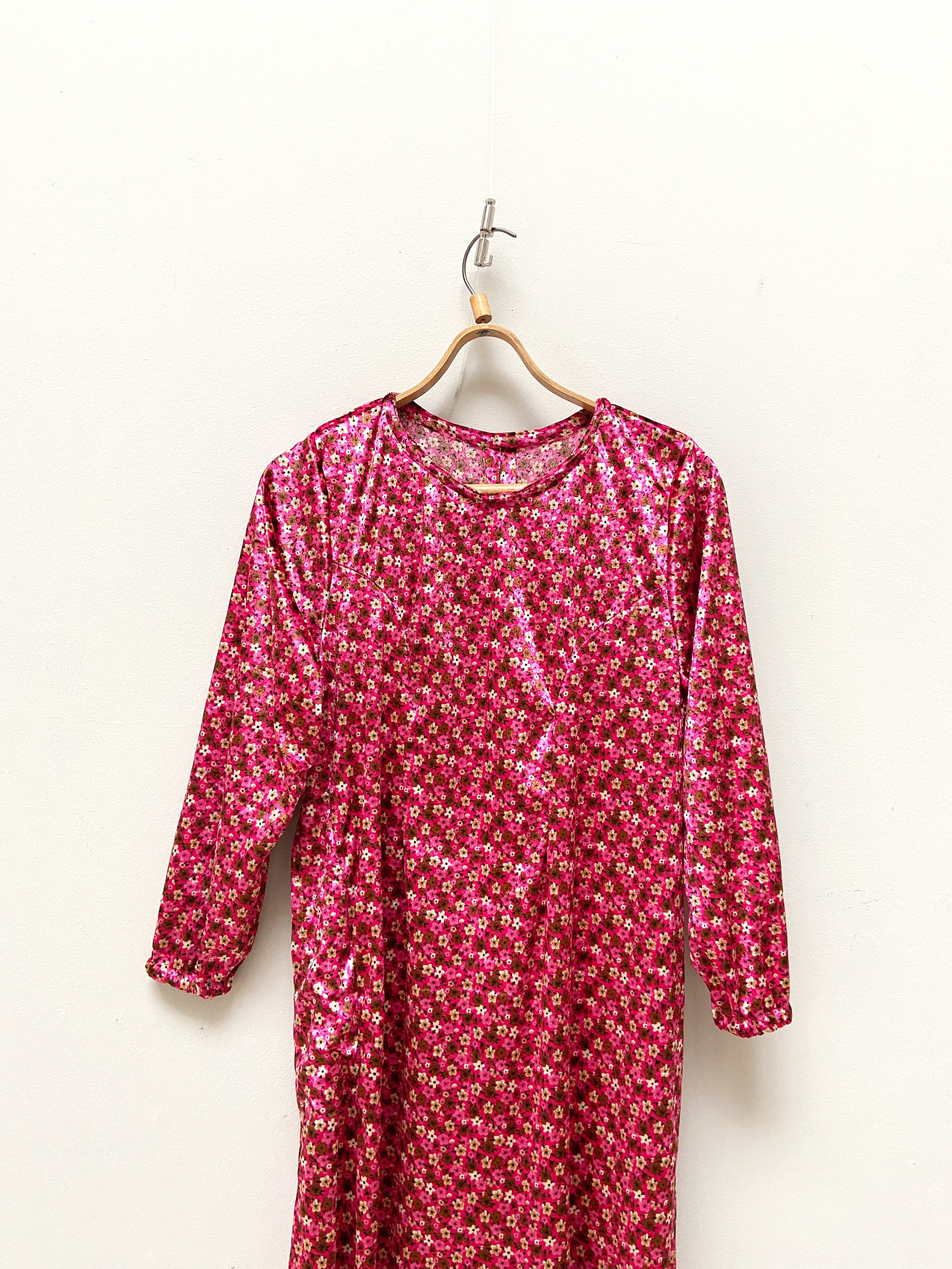 90s pink velvet dress Escada 1990s Black Velvet & Hot Pink Silk Satin Bubble Cocktail Dress –  Featherstone Vintage main image 0