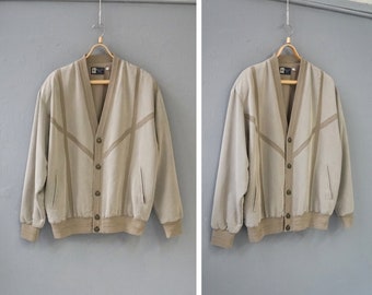 Vintage 90s Wool Bomber Jacket Snapbutton - Etsy