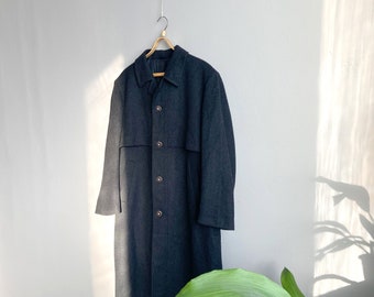 ジャケット・アウター [VINTAGE] 70s ALPEN LODEN loden coat Vintage ECHTER ALPEN LODEN Men's L Wool Jacket Over Coat