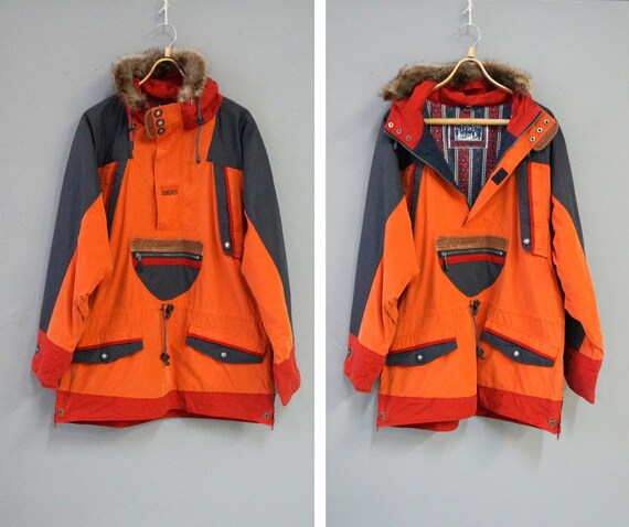 Vintage Norheim Anorak Orange Anorak L Orange Pull