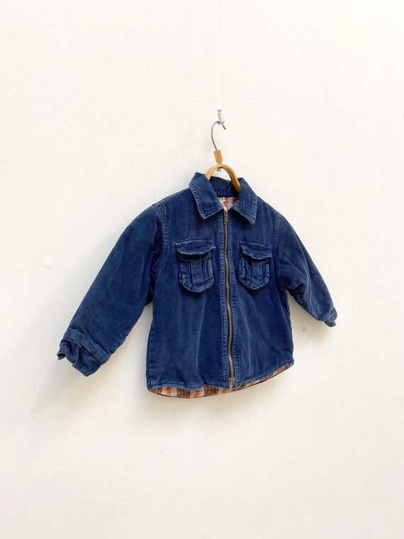 Vintage 90s Kids Corduroy Jacket Boys Corduroy Ja… - image 3