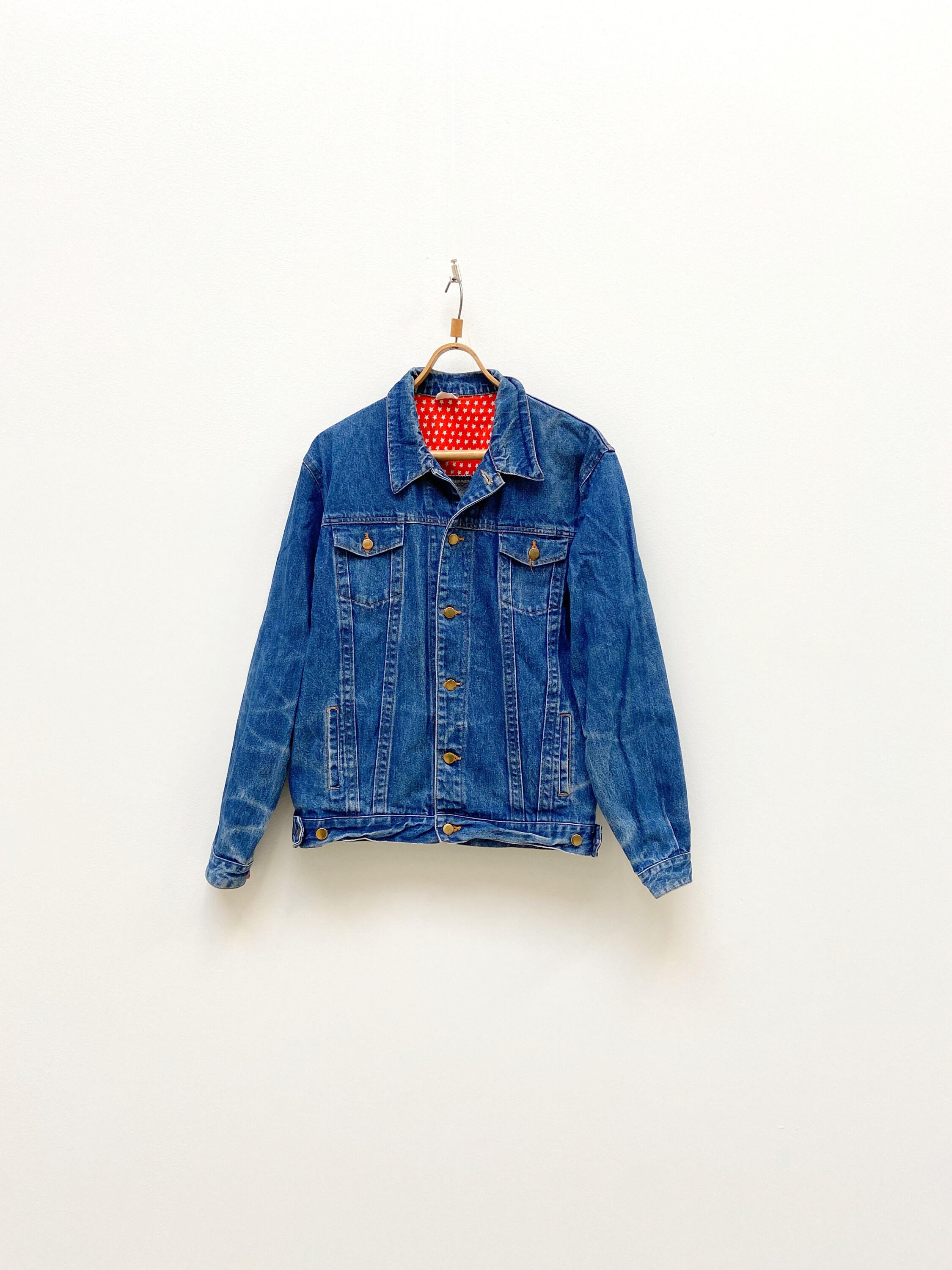 Vintage 90s Blue Denim Jacket - Women's M / Men's S - Etsy