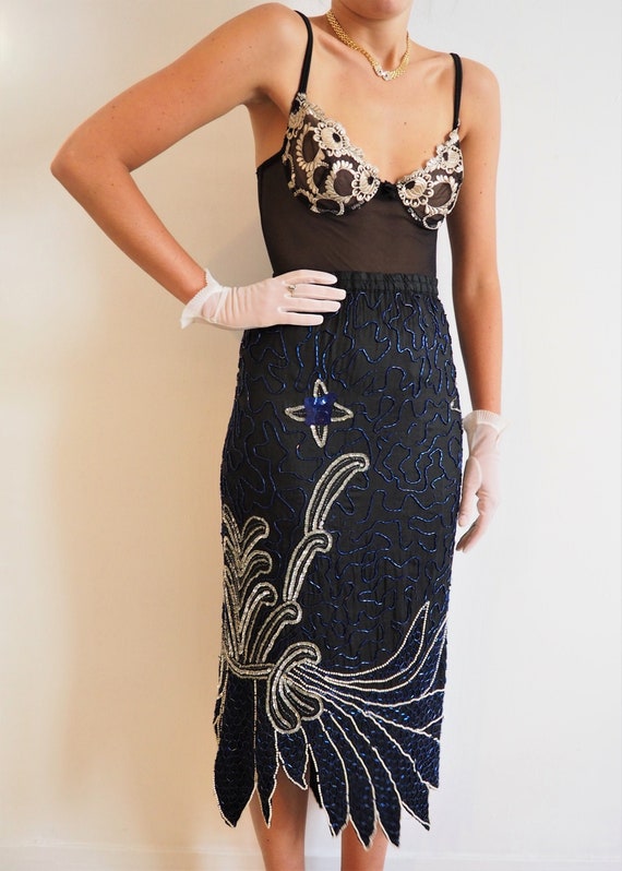 RARE vintage skirt 20s / vintage skirt / size had