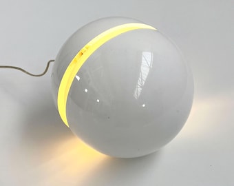 White Sphera Table Lamp by Andrea Modica for Lumess, 1970s