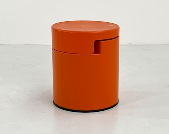 Tabouret Rolle Orange par Ilma Italie, 1970s