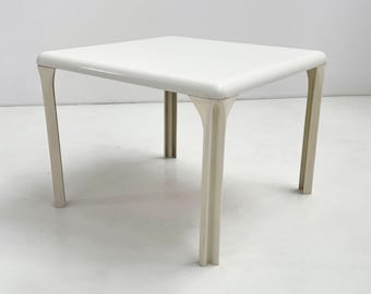 White Stadio Dining Table by Vico Magistretti for Artemide, 1970s