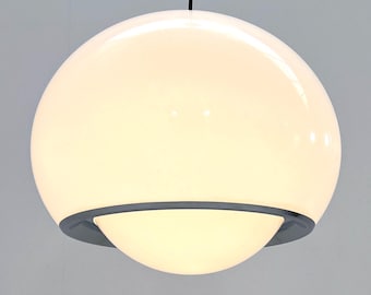 White Bud Pendant Lamp by Studio 6G for Guzzini, 1970s