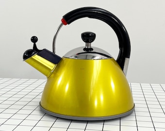 Yellow Tea Kettle from Mikado Japan, 1980s