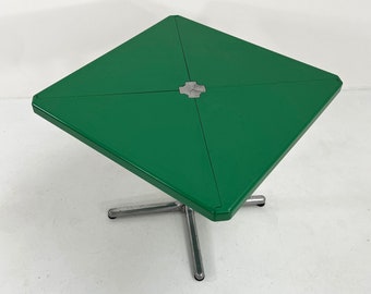 Groene Plana klaptafel van Giancarlo Piretti voor Castelli, jaren 70