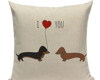 Dog pillowcase | Etsy Sofa 3D Dog Shape Pillow Hound