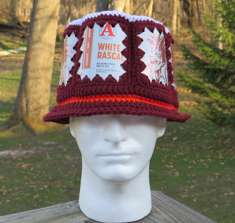 Beer Can Hat - White Rascal - Etsy