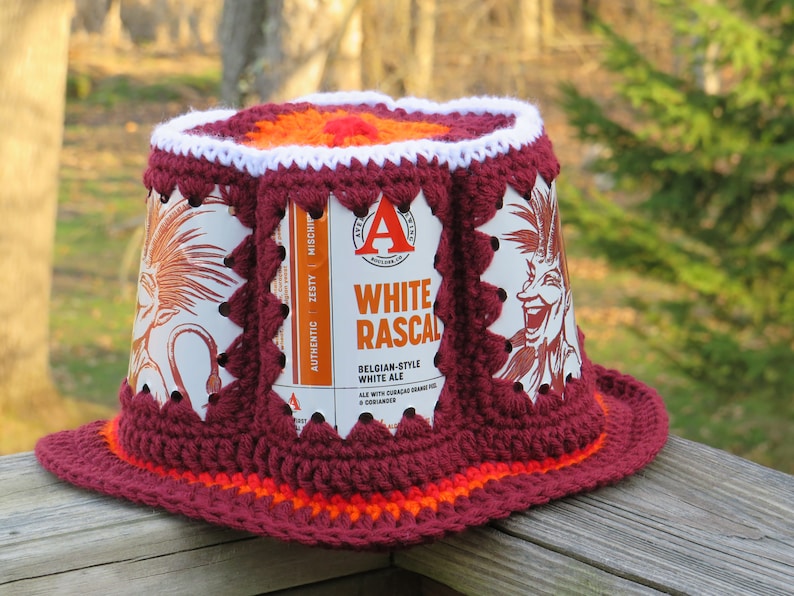 Beer Can Hat - White Rascal - Etsy