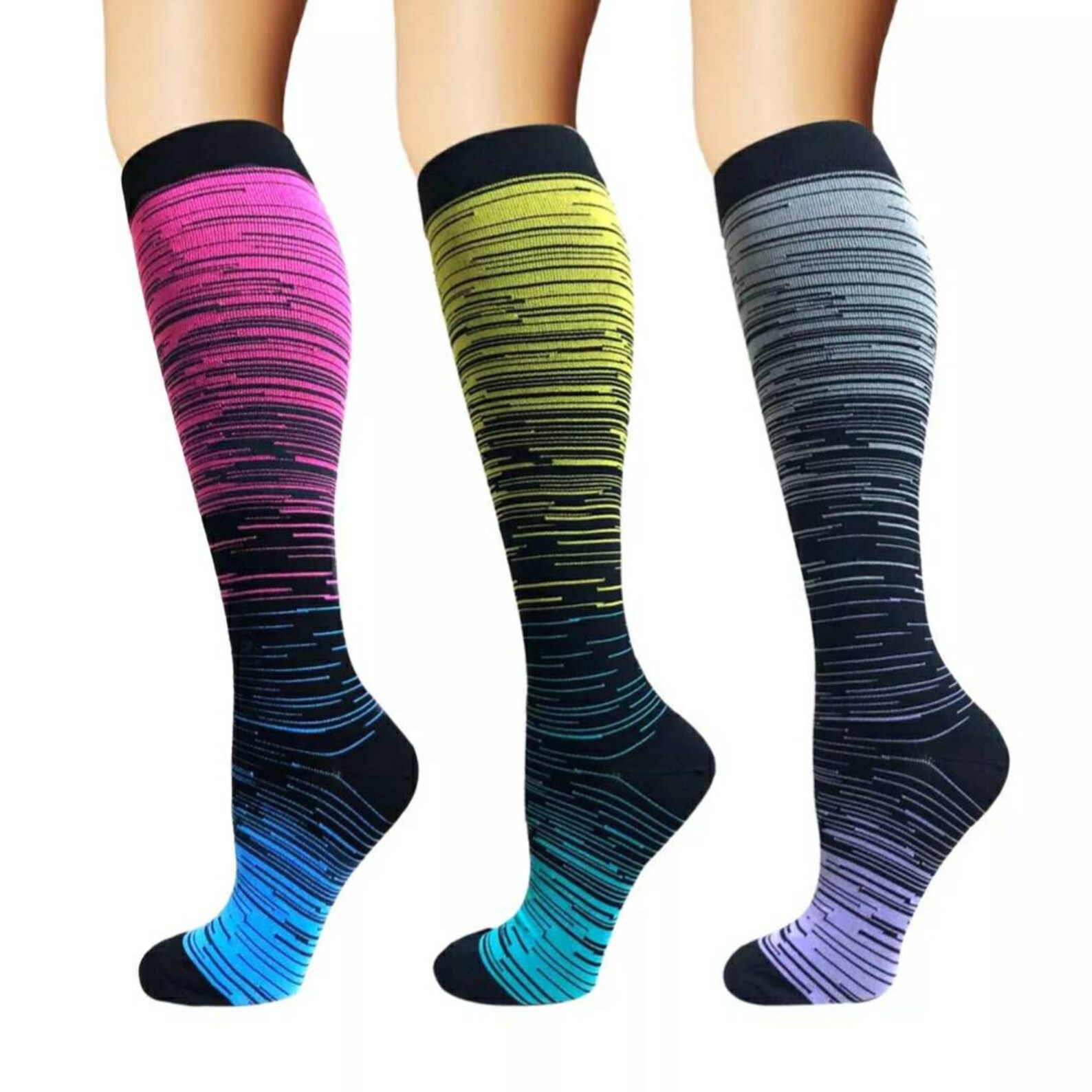 Fun Designs Compression Socks for Healthcare Workers Etsy